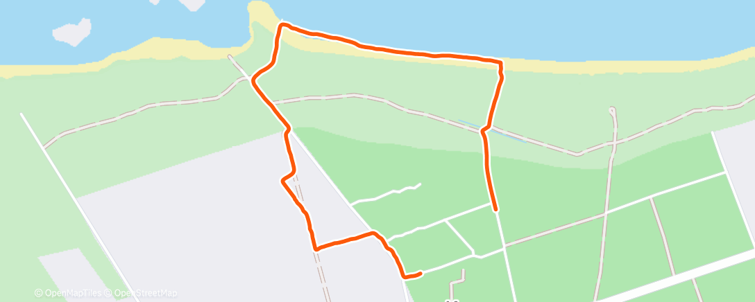 Map of the activity, Walking with Emma & Maia