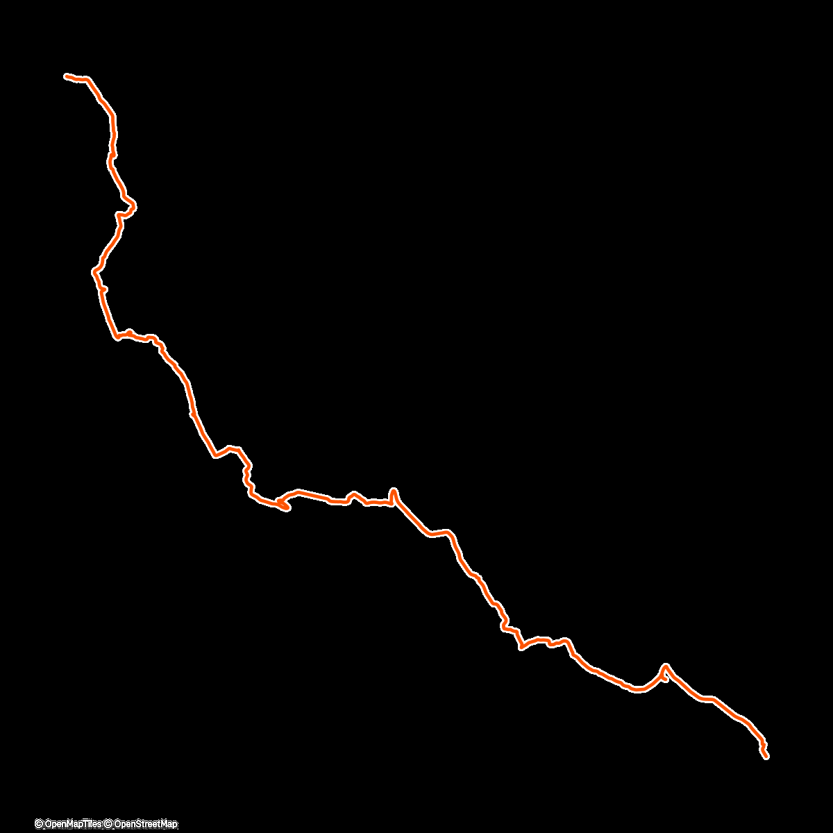 Map of the activity, Andalousie - Epic 💥
