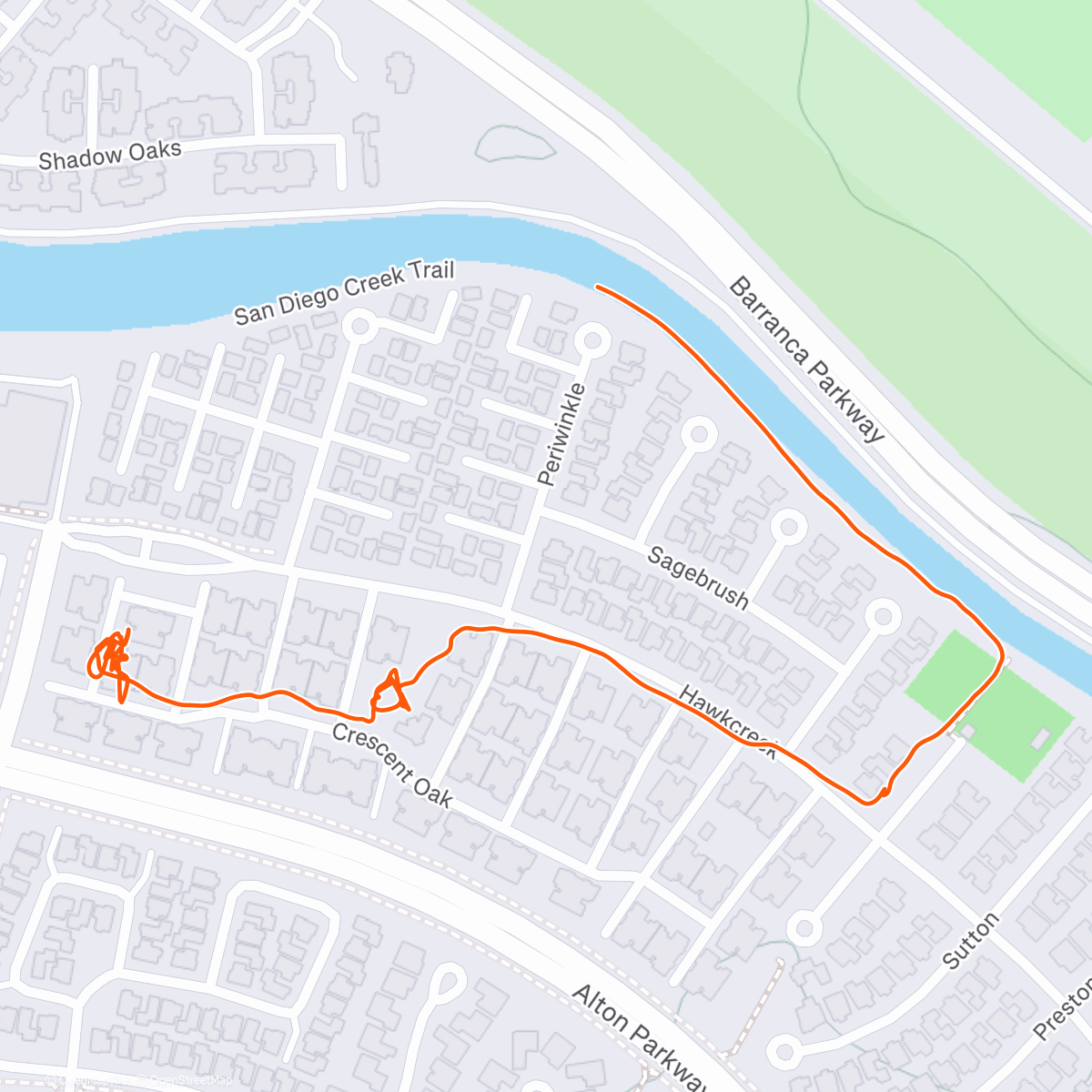 Map of the activity, 🌧 Muddy puddles and jumping in the unheated pool with our clothes on