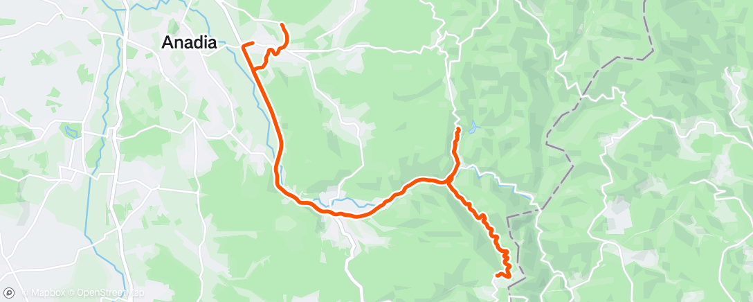 Map of the activity, comforting