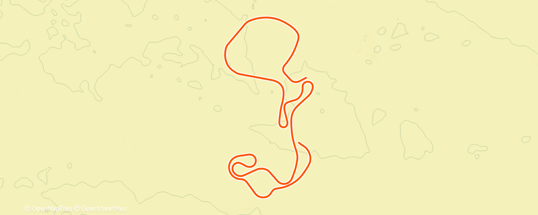 Карта физической активности (MyWhoosh)