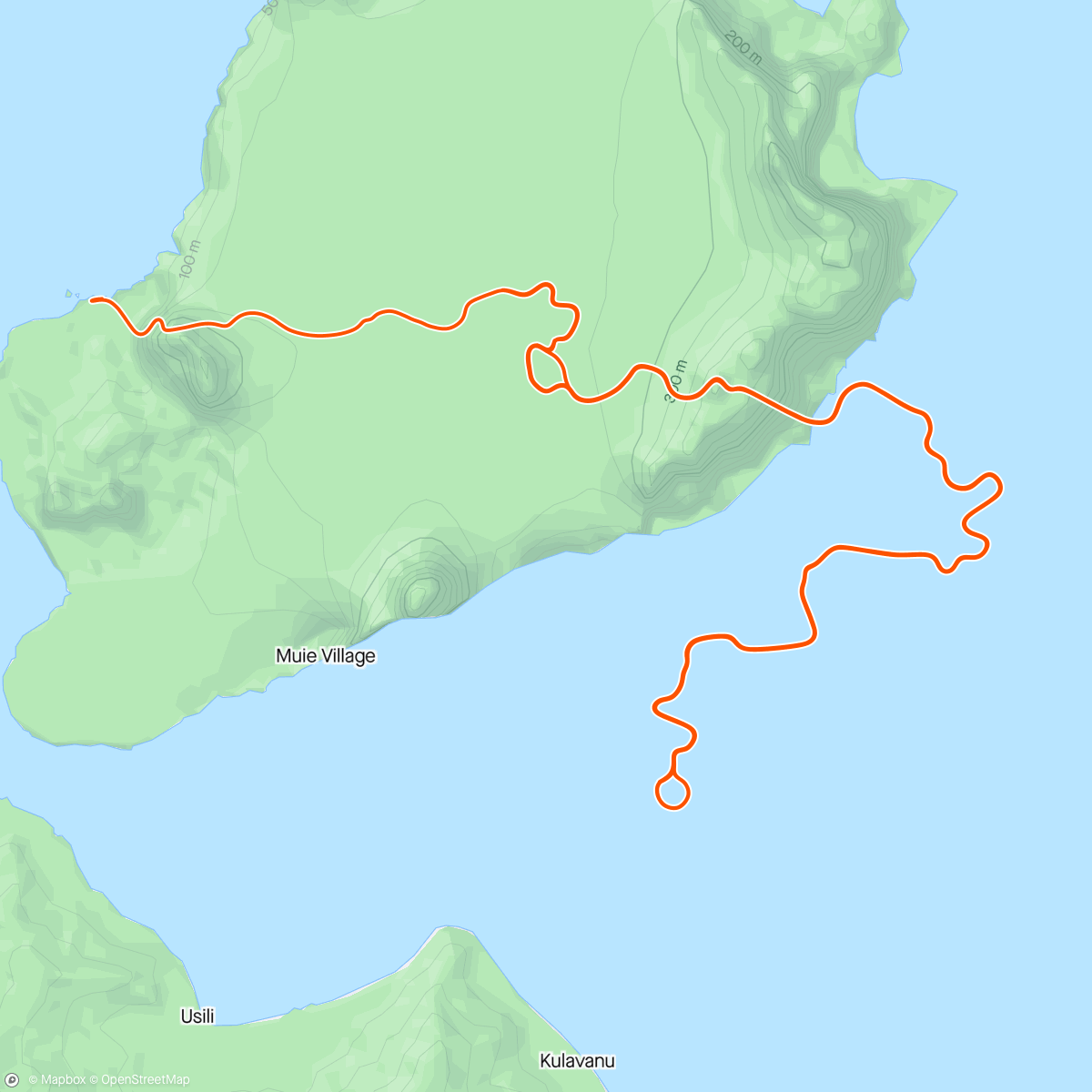 Map of the activity, Under/Over with Surges