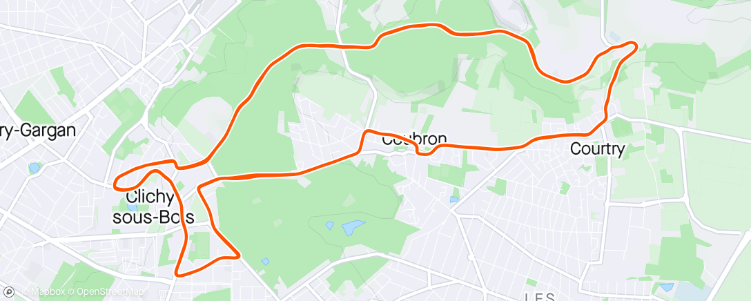 Mapa de la actividad (Paris 2024 Paralympic ITT // Place 5)