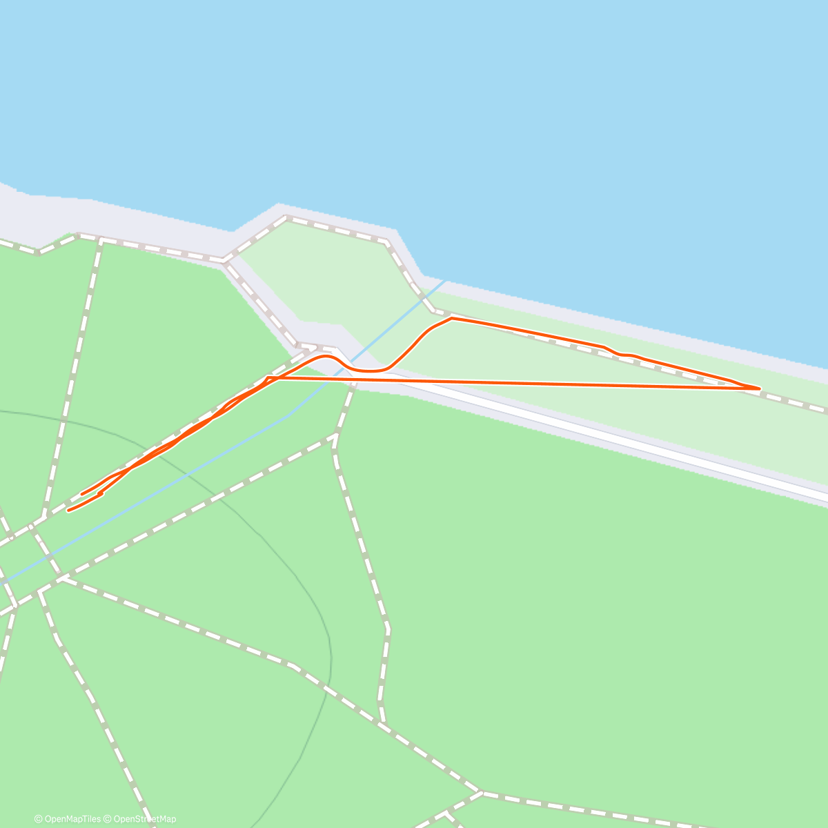 Mappa dell'attività Afternoon Walk