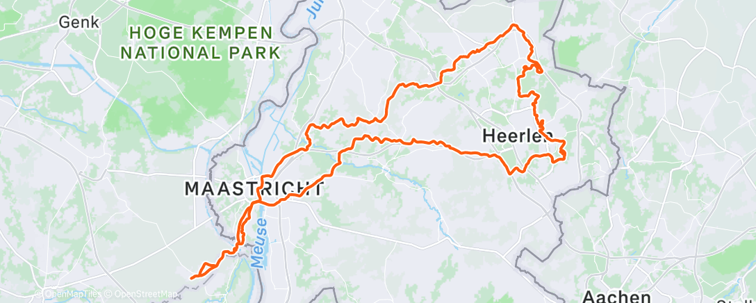 Map of the activity, Ochtendrit
