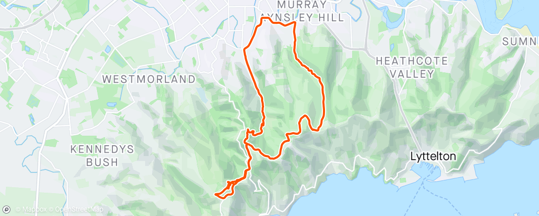 Map of the activity, Rāpaki, Mt Vernon, Bowenvale T, Flying Nun, Worm, Breakfree, Sesame St, Shazza’s, Raceline, New Bridges.