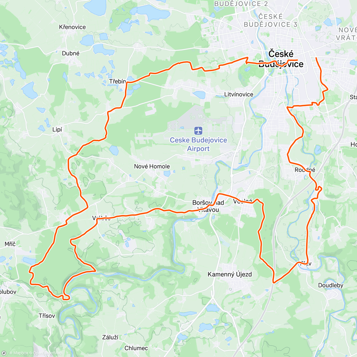 Map of the activity, Kontrola bahna v hoodu