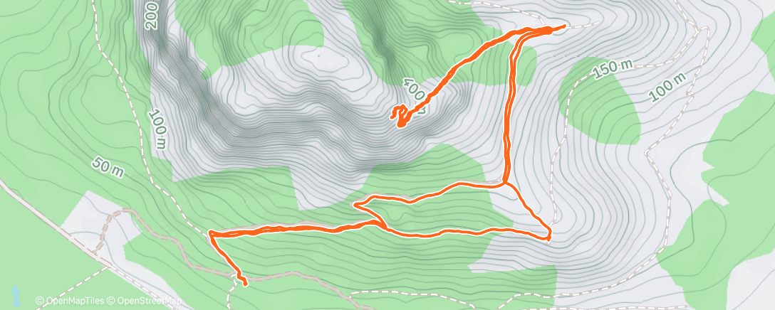 Map of the activity, LE MORNE 🇲🇺 Sunset
