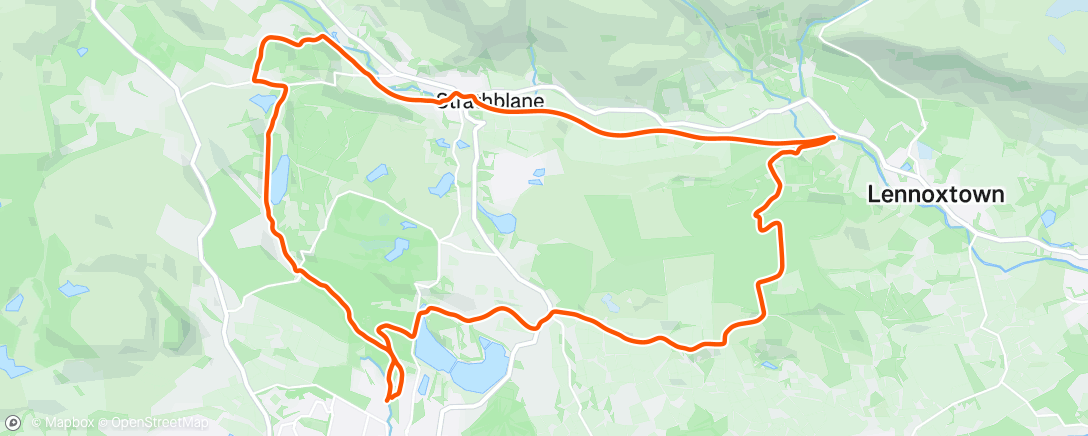 Map of the activity, Short gusty splootchy one.
