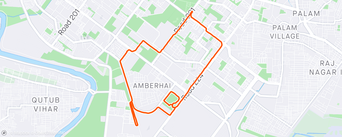 Map of the activity, 9th 10Km-Morning Run