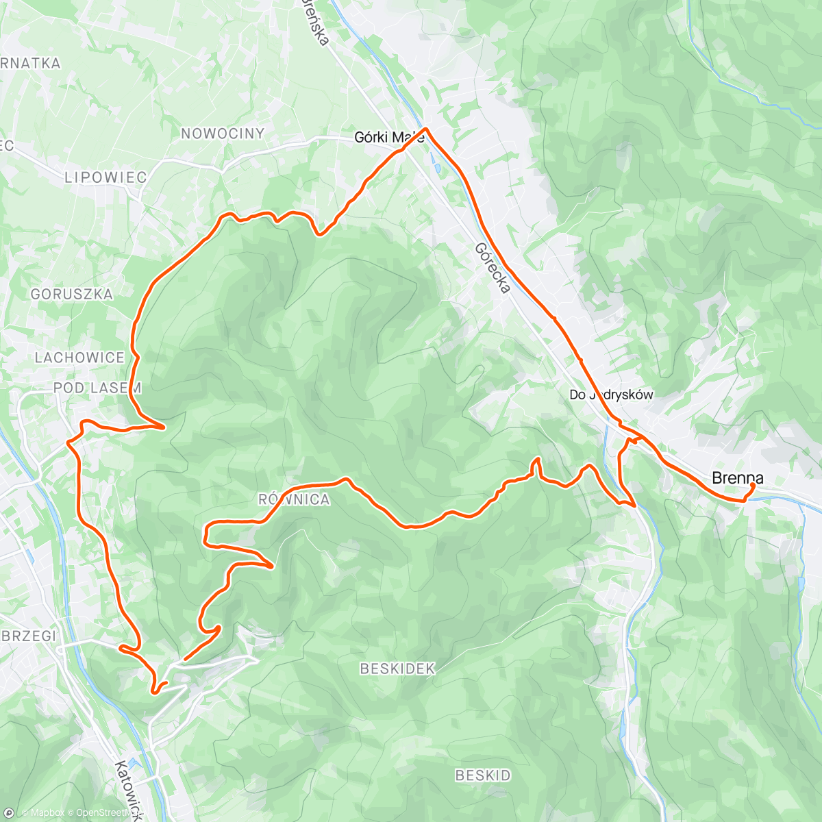 Map of the activity, Na ciastko