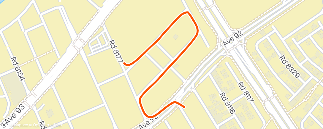 Mapa de la actividad, Night Walk