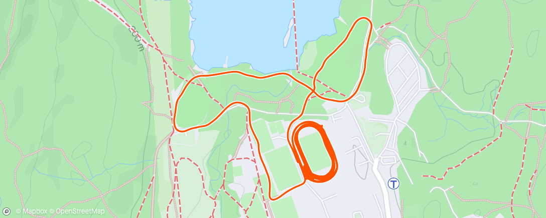 Map of the activity, KRIK Kondis - Sesongstart på tartanen
