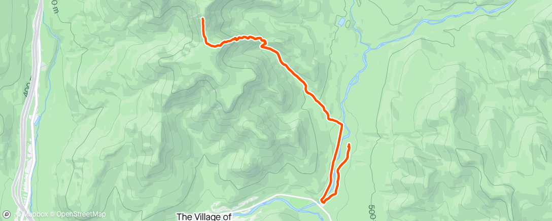 Map of the activity, Morning Trail Run - Recovery hike with Siqi