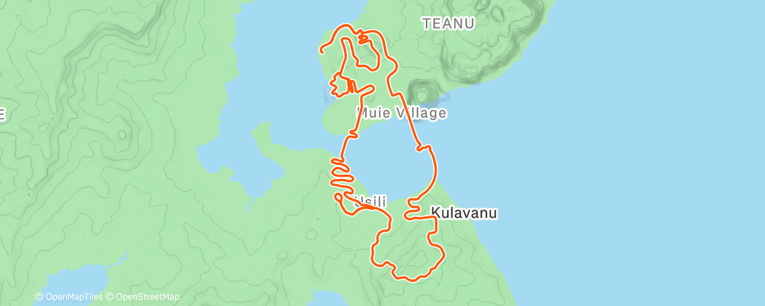 Mapa de la actividad (Zwift - Big Loop in Watopia)