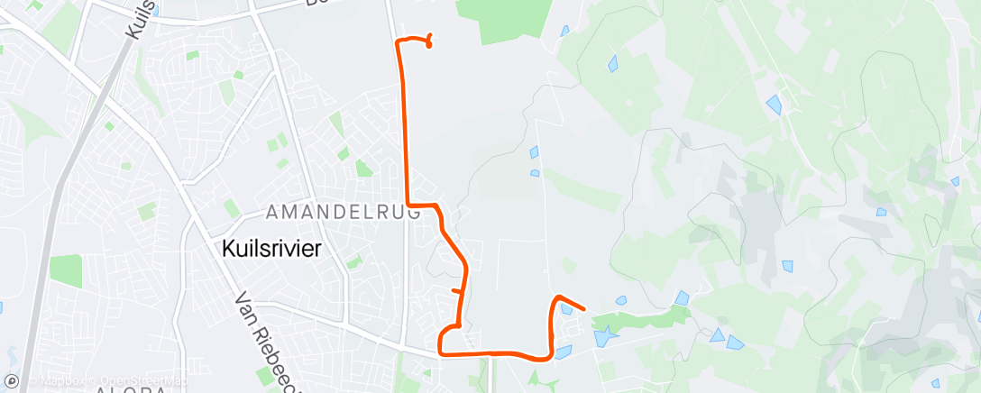 Map of the activity, Evening Mountain Bike Ride  🌞 🚲