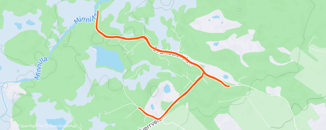 Карта физической активности (Lunch Run)