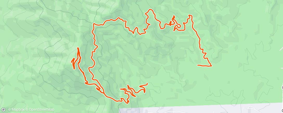 Map of the activity, Chainless downhill