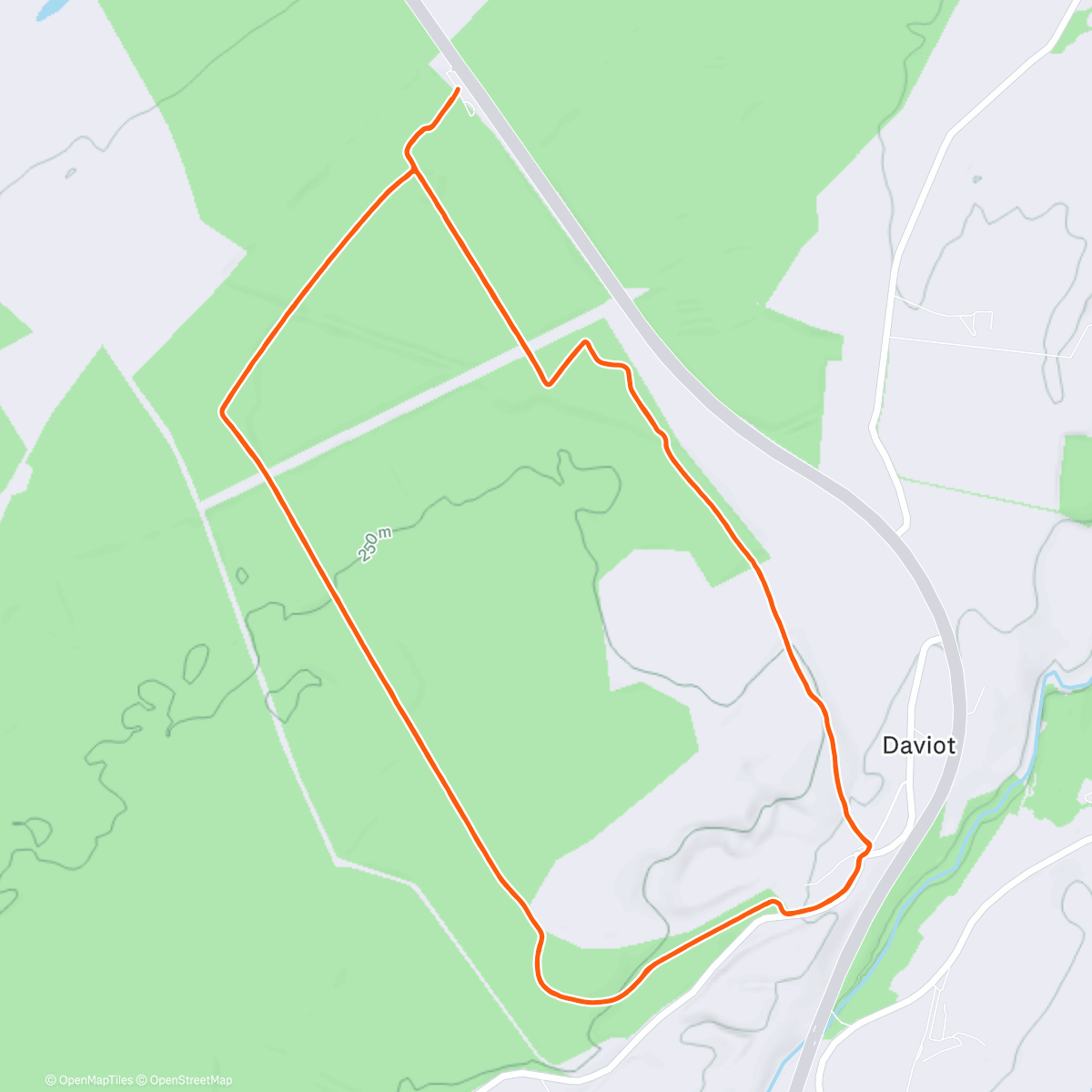 Map of the activity, 15km Chatty Long Run ✨