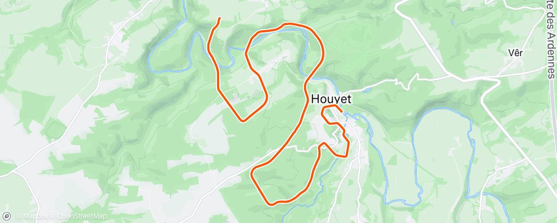 Map of the activity, MyWhoosh - Cadence Changers #1