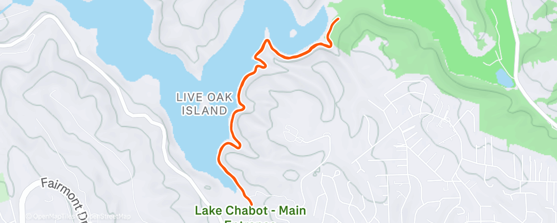 Карта физической активности (Lunch Run)