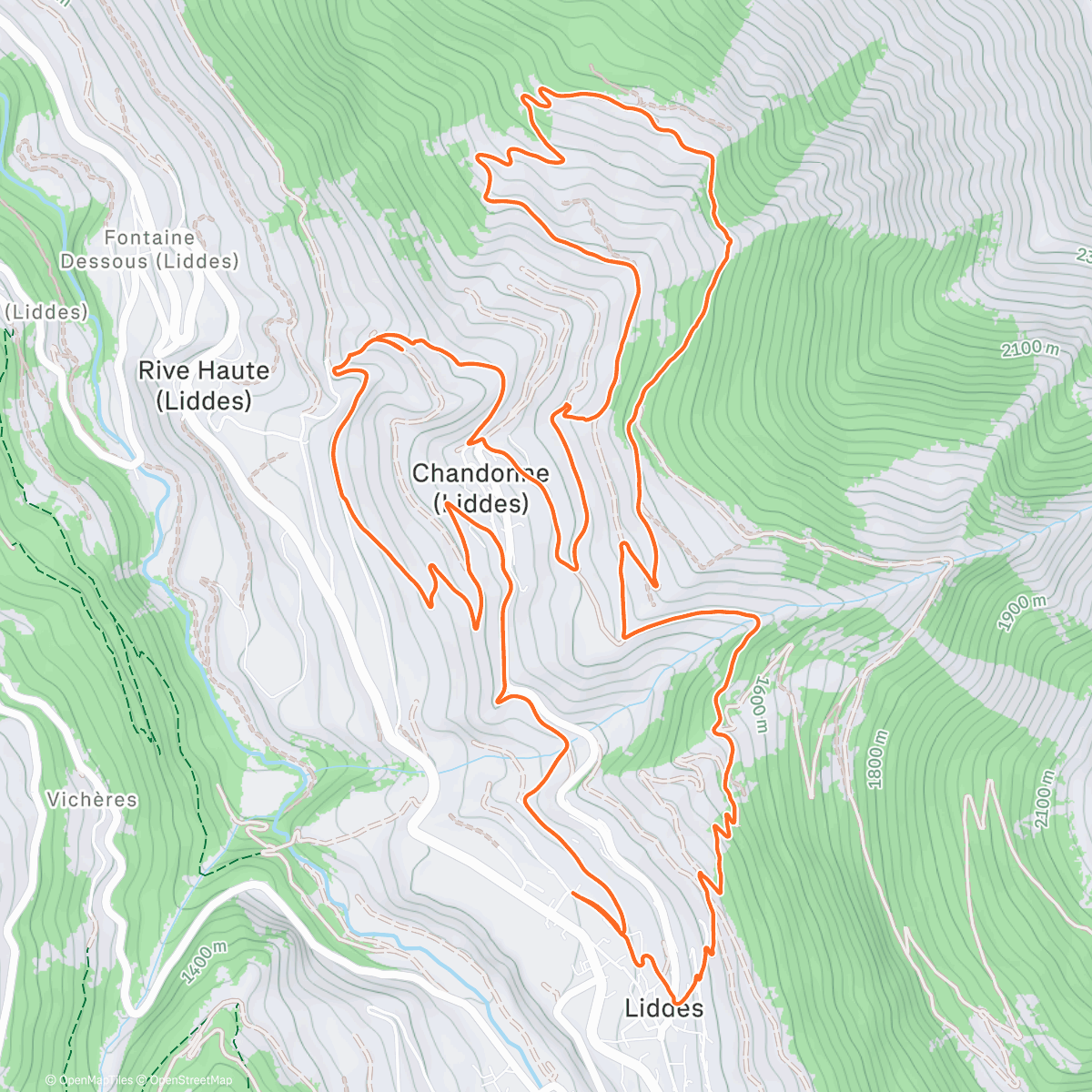 Map of the activity, Tempête de fœhn 💨