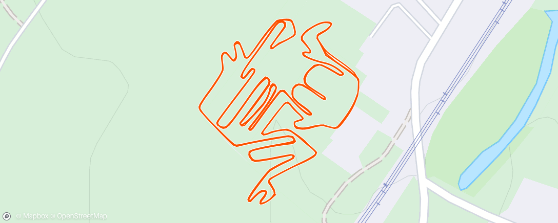 Map of the activity, Owocowy przełaj 🖐🏼