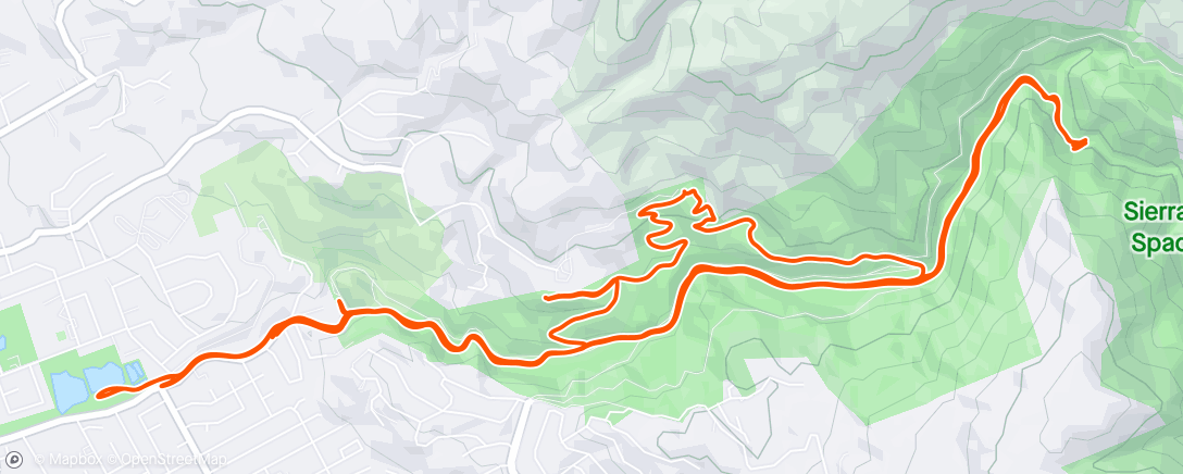 Mapa da atividade, Virtual Brooklyn Half Marathon