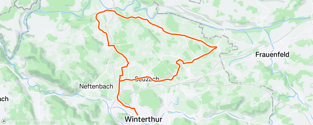 Map of the activity, Fahrt am Nachmittag