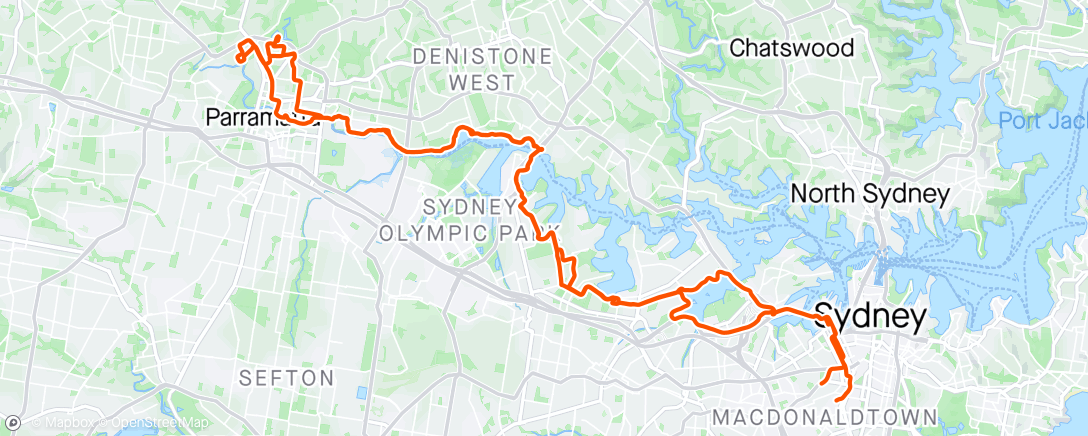 Map of the activity, Pleasant enough, but stupid ride