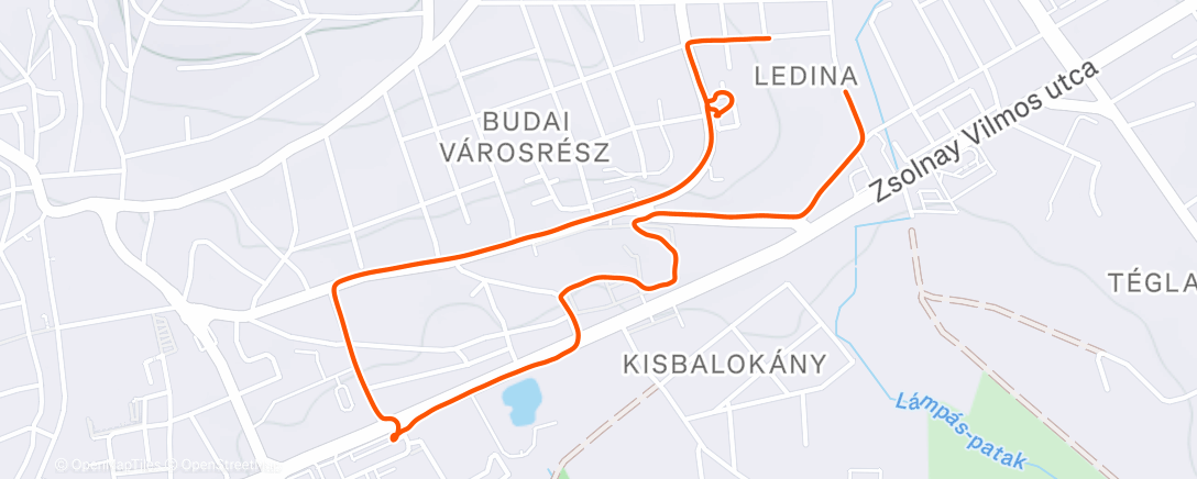 Map of the activity, Afternoon Ride