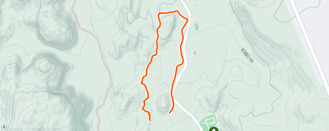 アクティビティ「Afternoon Hike」の地図