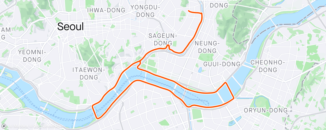 Map of the activity, rld24-2 second ride bonk