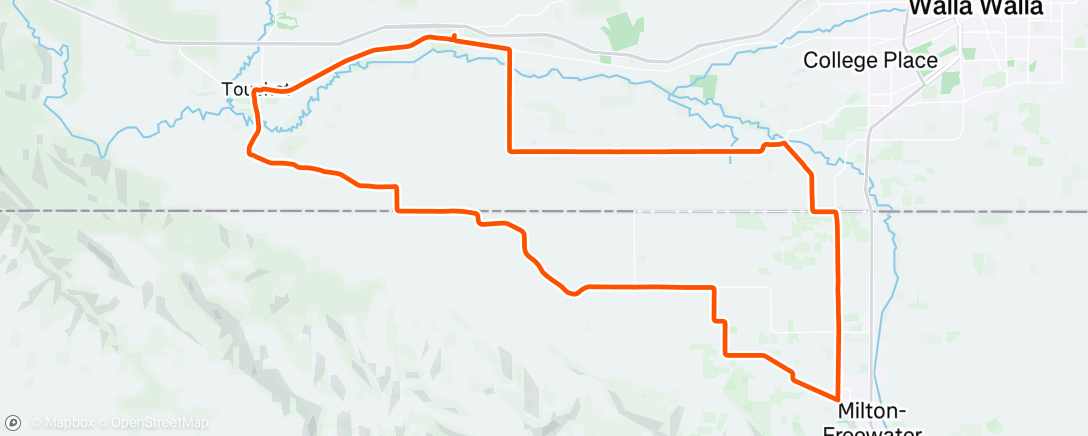 Map of the activity, Morning Ride