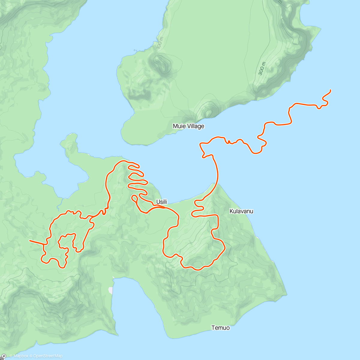 Map of the activity, Zwift - 4x4' Z4 in Watopia