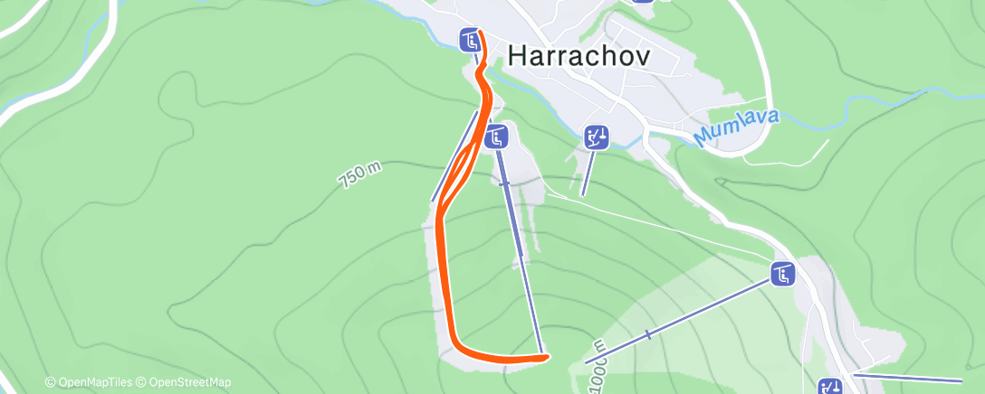 Карта физической активности (Skimo)