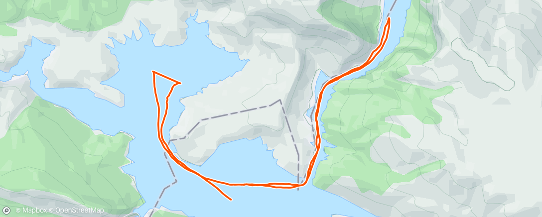 Map of the activity, Kayak pel congost de Fet i la Muralla de Finestres