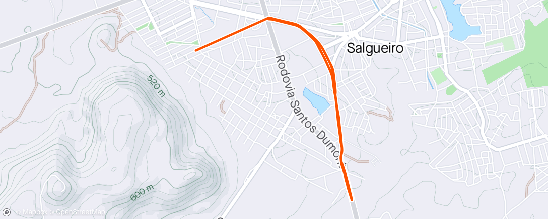 Map of the activity, Últimos ajustes para o Desafio off road