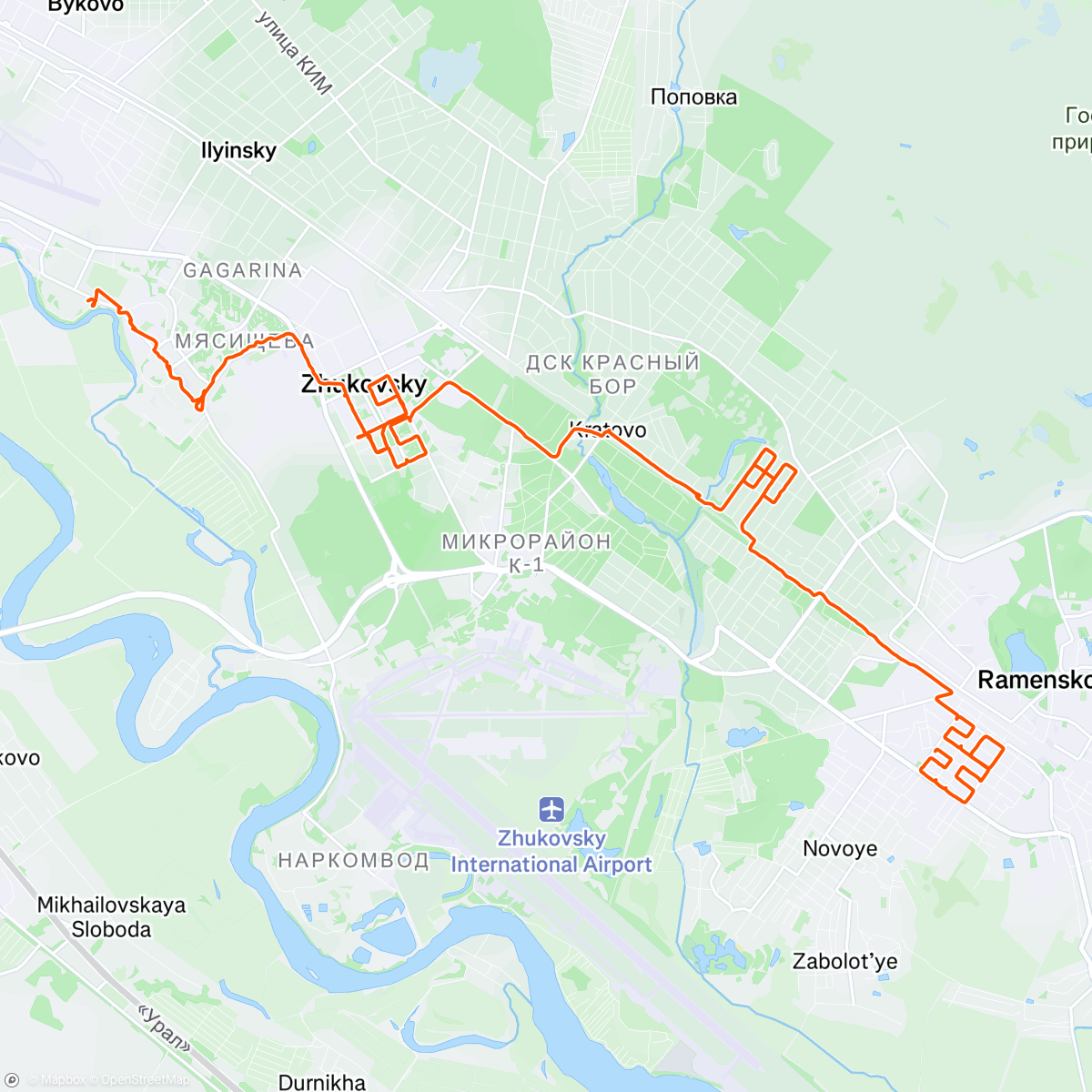 Map of the activity, 1945- 80 - 2025 🎉