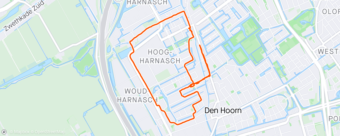 Map of the activity, Avondvierdaagse 2024 - Etappe 2/5 🌧
