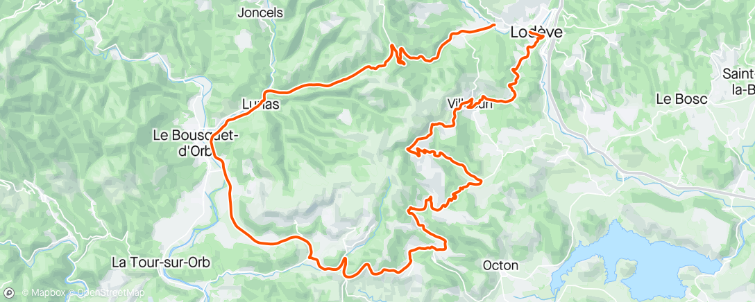 Map of the activity, Un peu de route avec Oliv & Greg