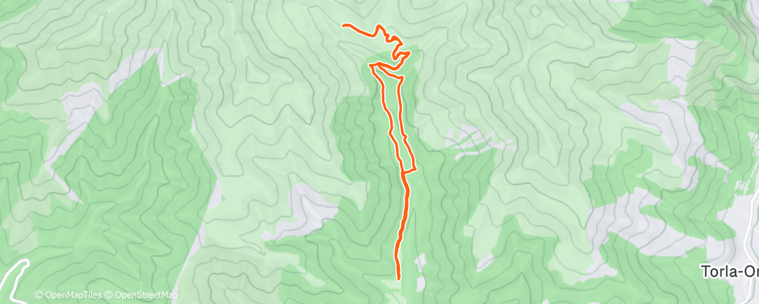 Карта физической активности (SORROSAL-Refugio la Faja)
