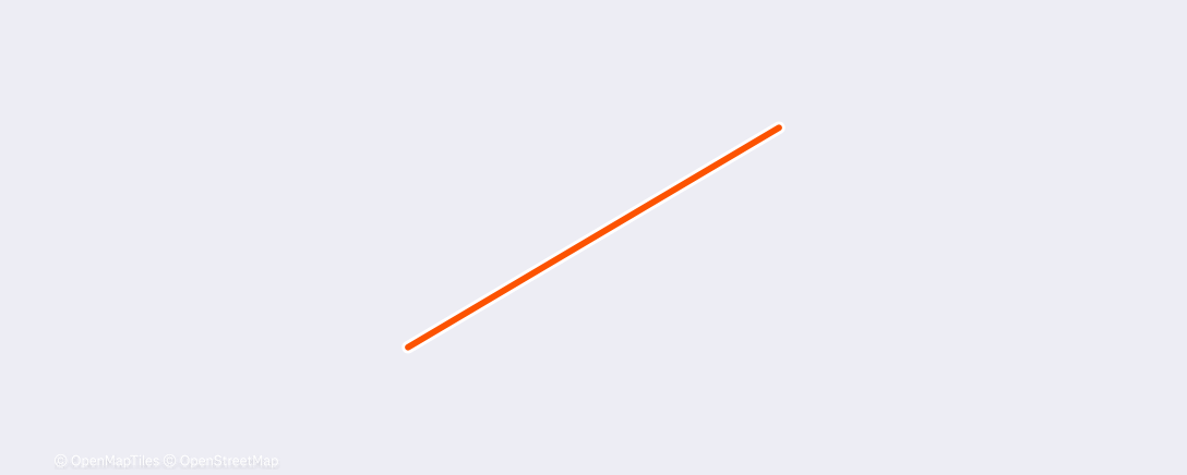 Map of the activity, Lunch Ride