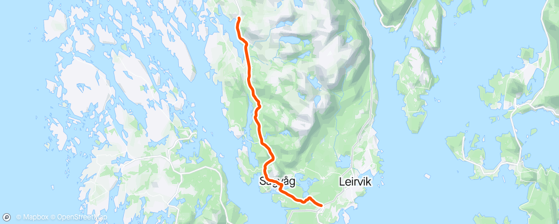 Map of the activity, T/R Meatjødno i nordavinden 😅