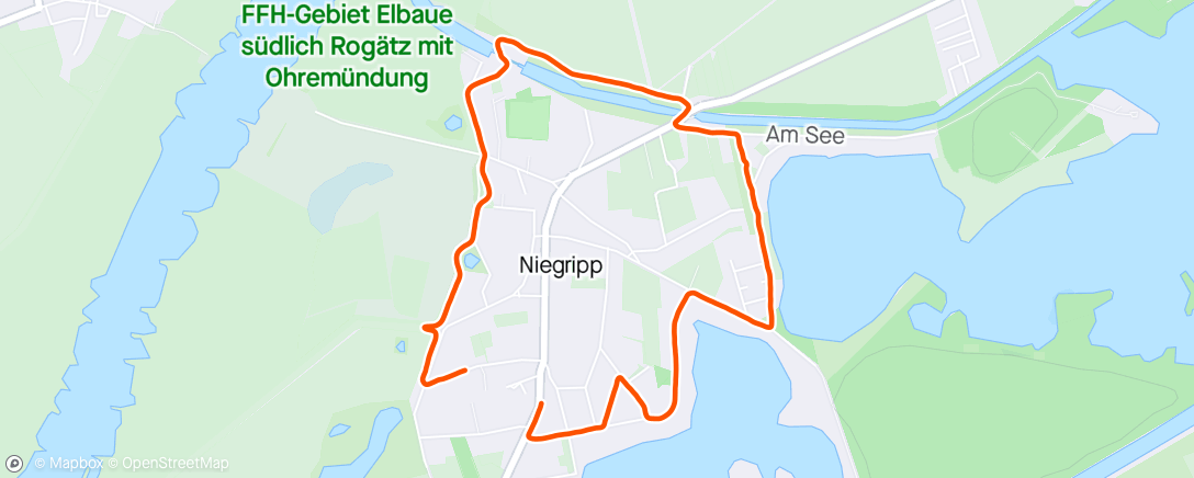 Map of the activity, Abendrunde
