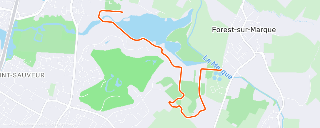 Map of the activity, 131 / Décrassage !