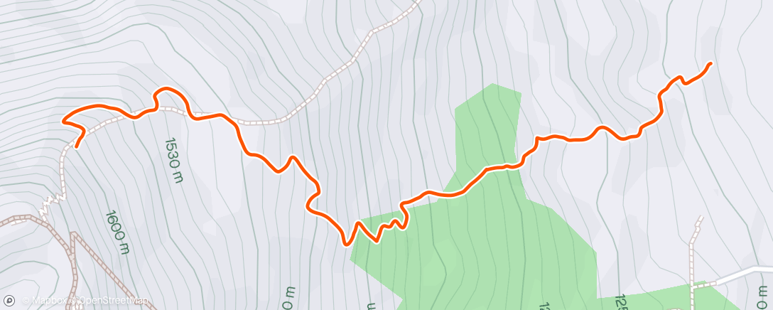 Kaart van de activiteit “Morning Hike”