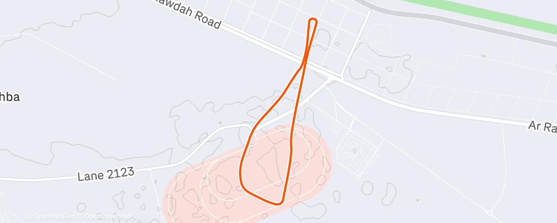 Map of the activity, Al Wathba-S