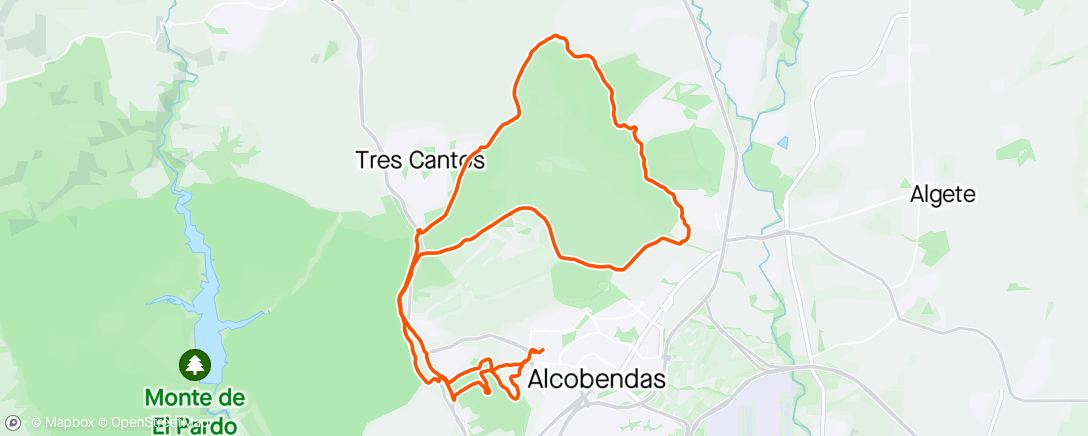 Map of the activity, Mtb