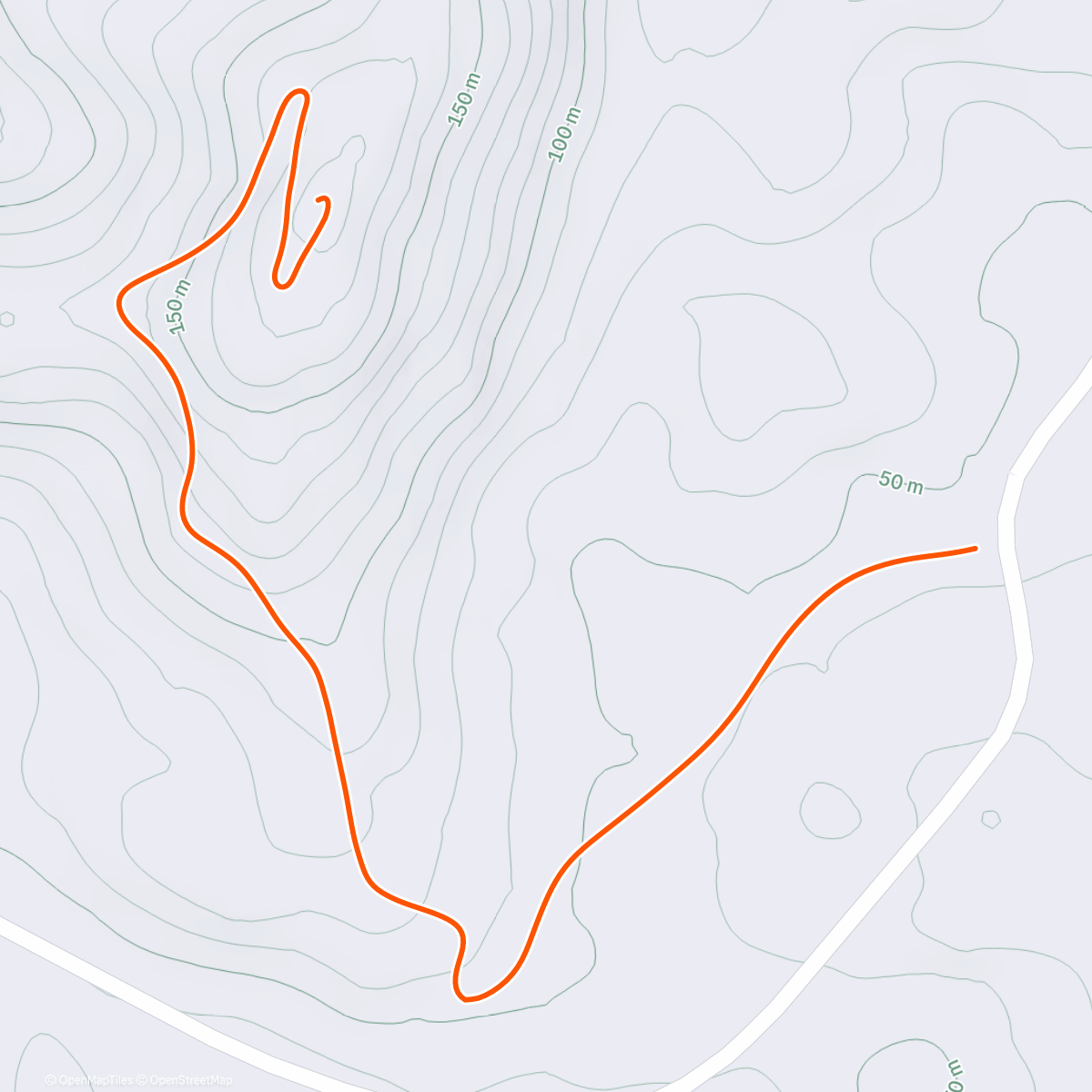 Map of the activity, 🌈 Cycling